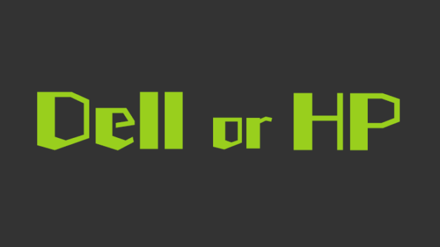 DellとHPの比較