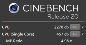 CINEBENCH R20
