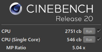 CINEBENCH R20