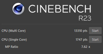 CINEBENCH R23