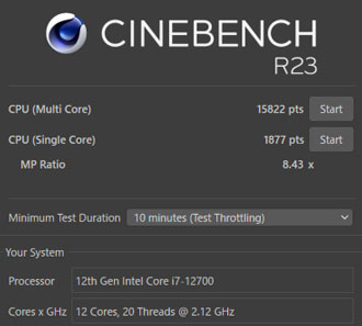 CINEBENCH R23