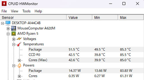 CPU温度