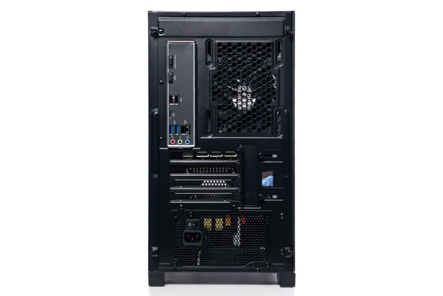 背面のUSBポート